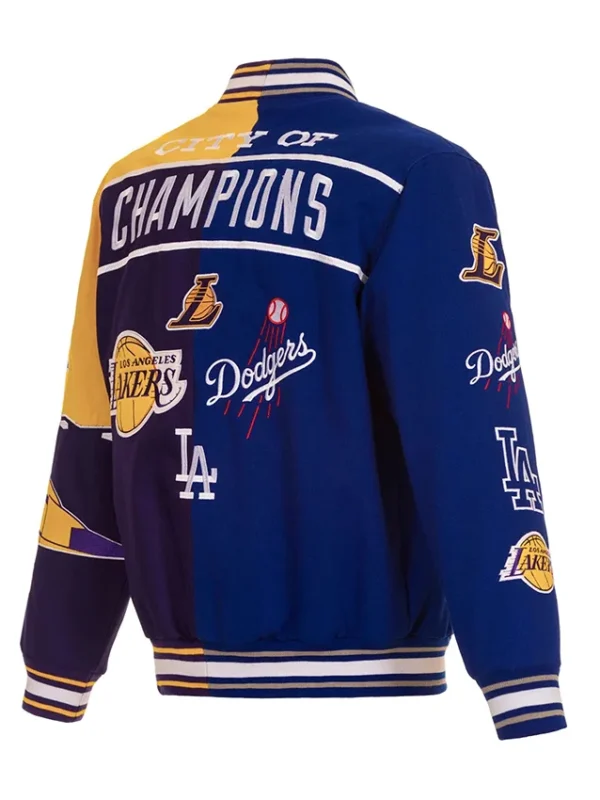 Los Angeles Lakers and Dodgers City of Champions Jacket