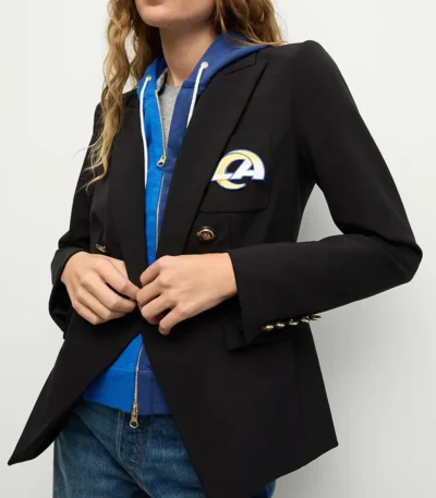 Los Angeles Rams Black Blazer