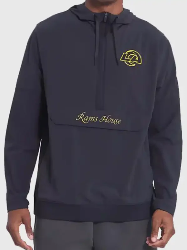 Los Angeles Rams House Hooded Anorak Jacket