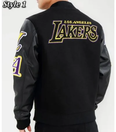 Los Angeles Standard Lakers Varsity Letterman Jacket