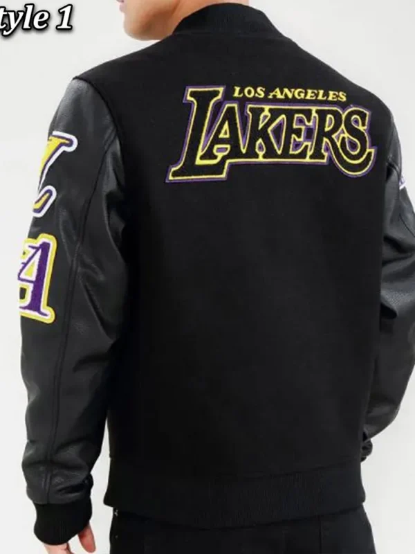 Los Angeles Standard Lakers Varsity Letterman Jacket