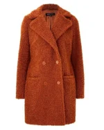 Lucy Romalotti The Young and the Restless Cognac Fur Jacket