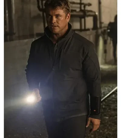 Luke Hemsworth Westworld S04 Black Jacket