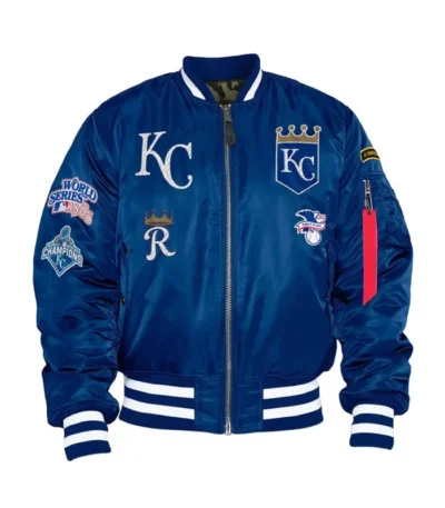 MA-1 Kansas City Royals Bomber Jacket
