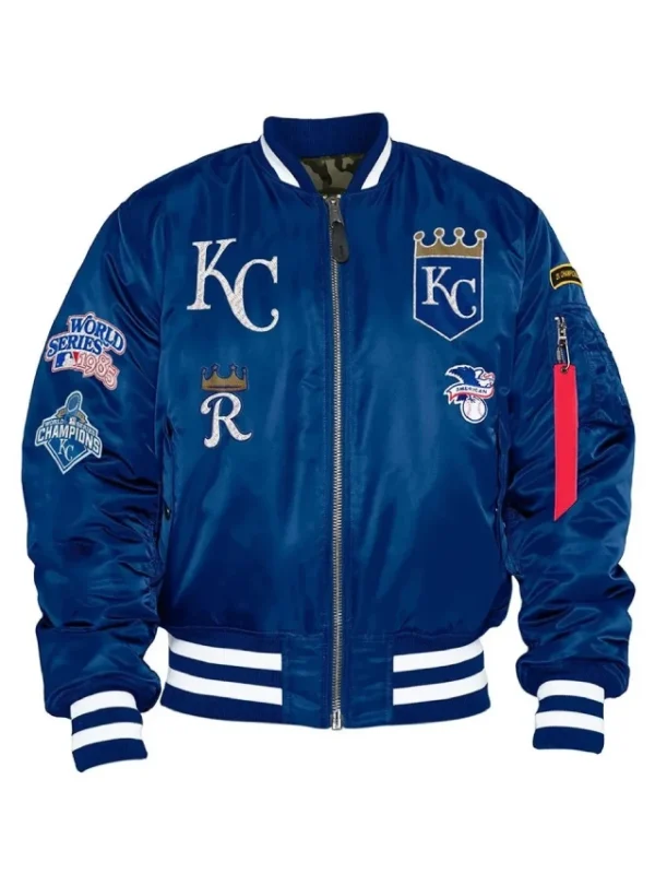 MA-1 Kansas City Royals Bomber Jacket