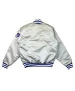 Silver Kansas City Royals Satin Jacket