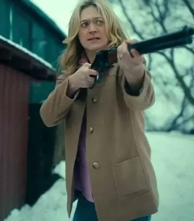 Marin Ireland Umbrella Academy Brown Coat