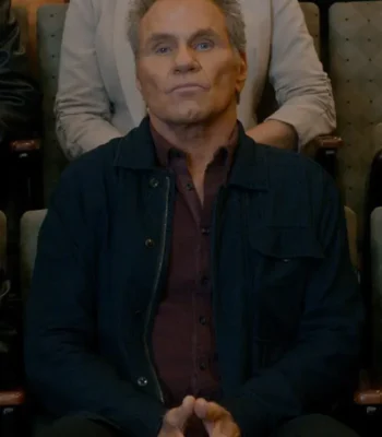 Martin Kove Cobra Kai S3 John Kreese Blue Jacket