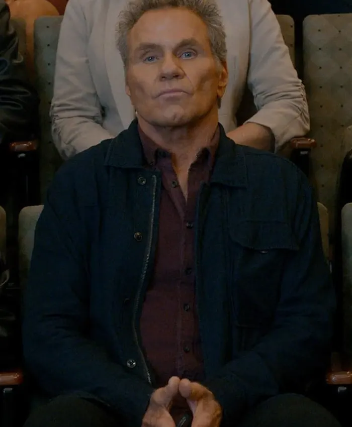 Martin Kove Cobra Kai S3 John Kreese Blue Jacket Martin Kove Cobra Kai S3 John Kreese Blue Jacket