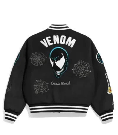 Eddie Brock Venom Varsity Jacket