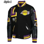Mash Up Capsule Los Angeles Lakers Varsity Jacket