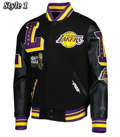 Mash Up Capsule Los Angeles Lakers Varsity Jacket
