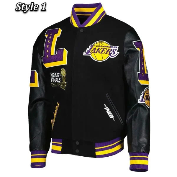Mash Up Capsule Los Angeles Lakers Varsity Jacket
