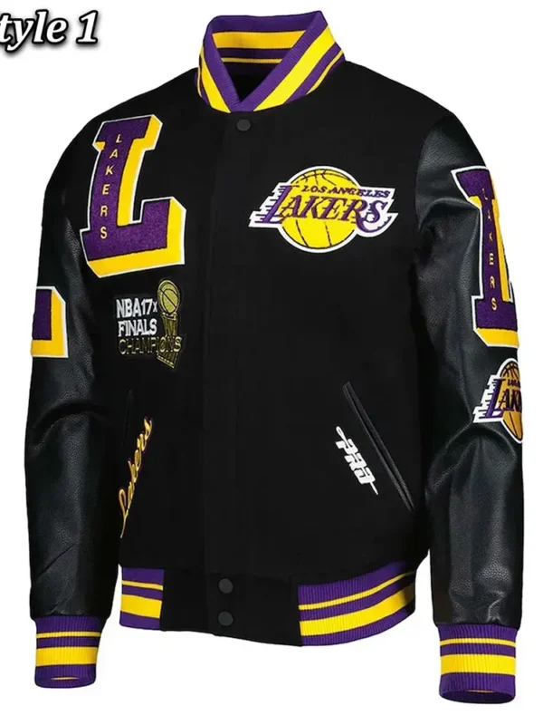 Mash Up Capsule Los Angeles Lakers Varsity Jacket