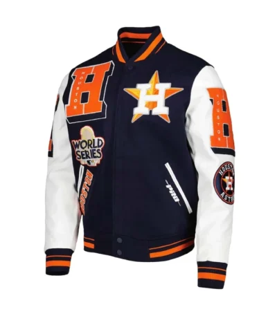 Mash Up Houston Astros Varsity Jacket
