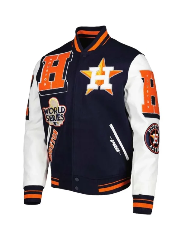 Mash Up Houston Astros Varsity Jacket