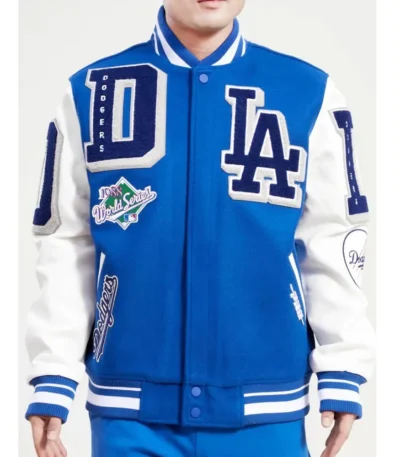Mash Up LA Dodgers Varsity Jacket