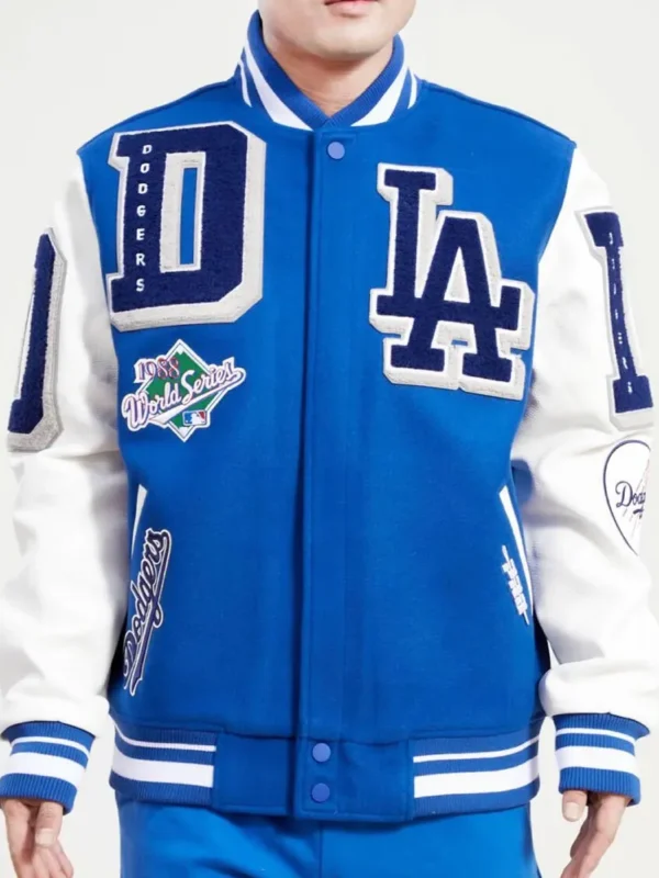 Mash Up LA Dodgers Varsity Jacket