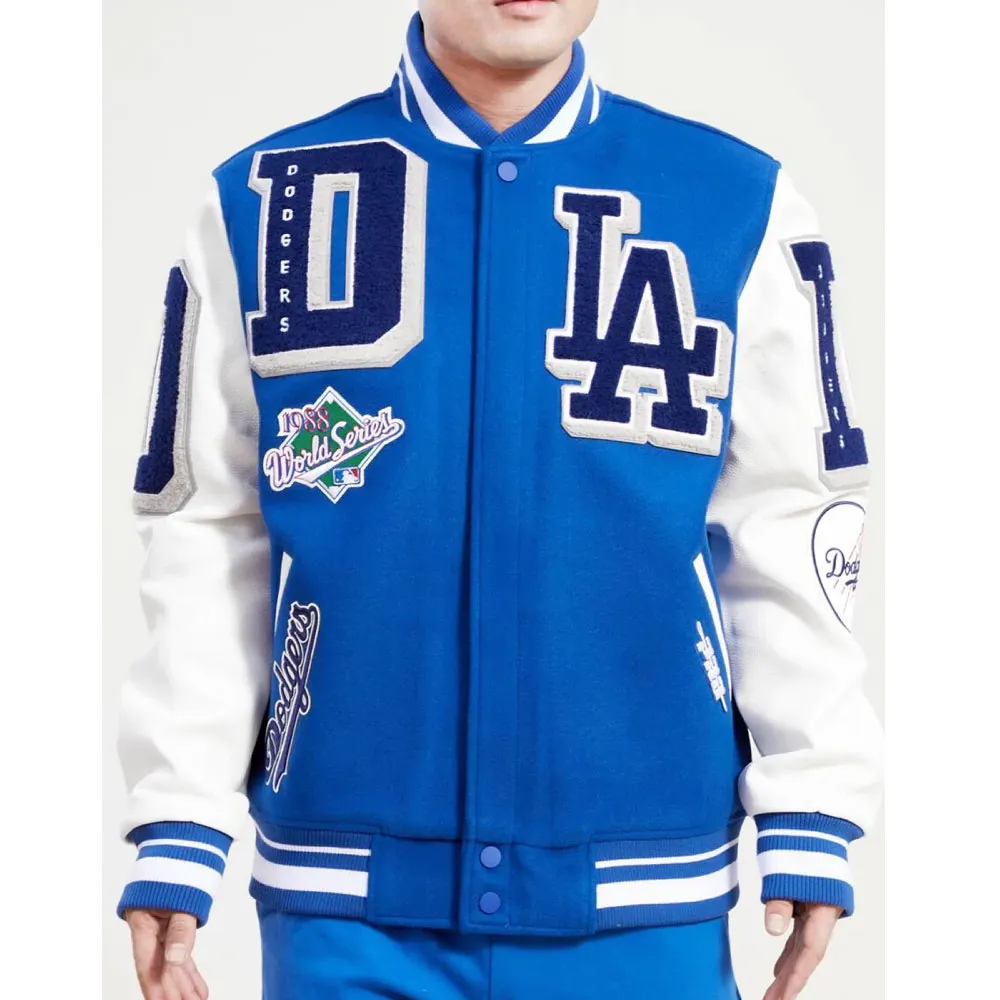 Mash Up LA Dodgers Varsity Jacket Mash Up LA Dodgers Varsity Jacket