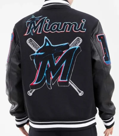 Miami Marlins Mash Up Varsity Jacket