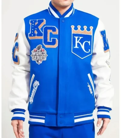 Mashup Kansas City Royals Varsity Jacket