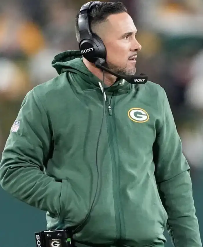 Matt LaFleur Packers Bomber Jacket Matt LaFleur Packers Bomber Jacket