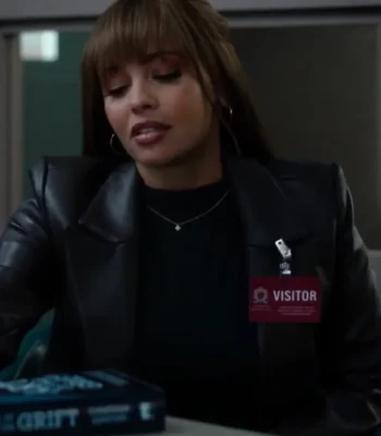 Max Mitchell Wild Cards Leather Blazer