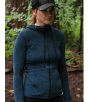 Melinda Monroe Virgin River Season 02 Blue Hooded Jacket