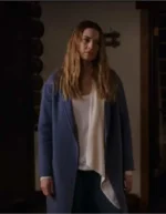 Melinda Monroe Virgin River Season 02 Blue Trench Coat