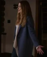 Melinda Monroe Virgin River Season 02 Blue Trench Coat