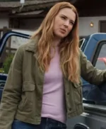 Melinda Monroe Virgin River Season 02 Green Cotton Jacket