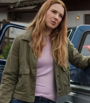 Melinda Monroe Virgin River Season 02 Green Cotton Jacket