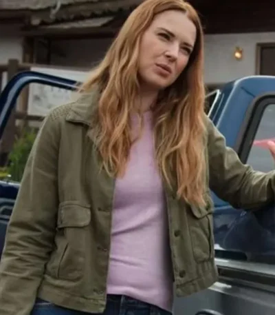 Melinda Monroe Virgin River Season 02 Green Cotton Jacket