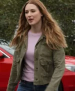 Melinda Monroe Virgin River Season 02 Green Cotton Jacket