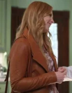 Melinda Monroe Virgin River Season 2 Brown Leather Jacket