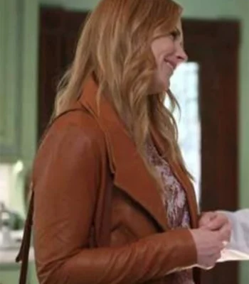 Melinda Monroe Virgin River Season 2 Brown Leather Jacket