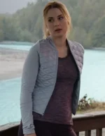 Melinda Monroe Virgin River Season 2 Quilted Satin Jacket