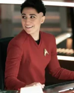 Melissa Navia Star Trek Strange New Worlds Red Uniform