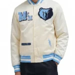 Memphis Grizzlies Best of Rib Satin Jacket
