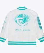 Memphis Grizzlies Lightweight White Arctic Jacket