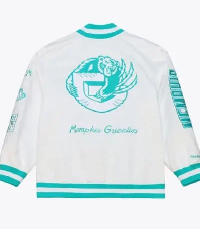 Memphis Grizzlies Lightweight White Arctic Jacket