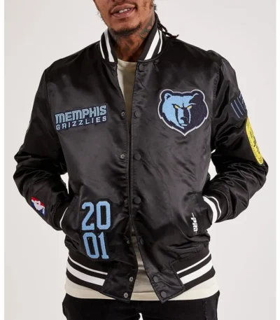 Memphis Grizzlies Mash Up Capsule Blue Jacket