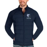Memphis Grizzlies Navy Poly Twill Jacket