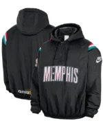 Memphis Grizzlies Nike Half-Zip Hooded Jacket