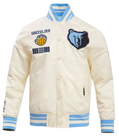 Memphis Grizzlies Retro Classic Rib Jacket