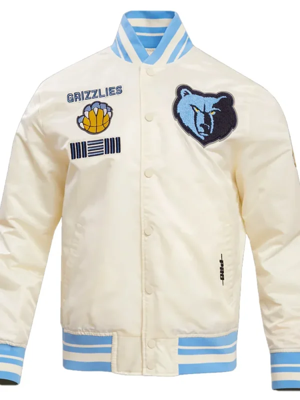 Memphis Grizzlies Retro Classic Rib Jacket