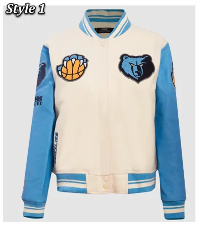 Memphis Grizzlies Retro Classic Rib Varsity Jacket