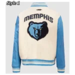 Memphis Grizzlies Retro Classic Rib Varsity Jacket
