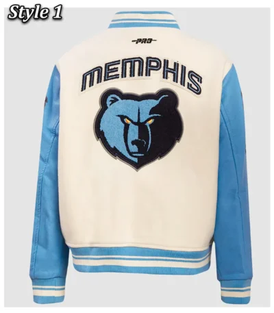 Memphis Grizzlies Retro Classic Rib Varsity Jacket