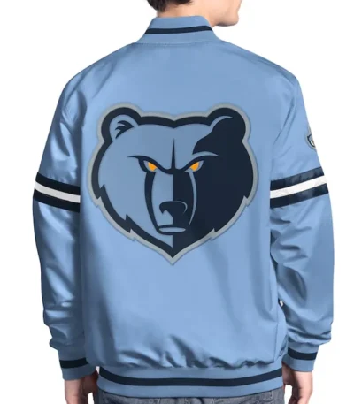 Memphis Grizzlies Scout Varsity Satin Jacket